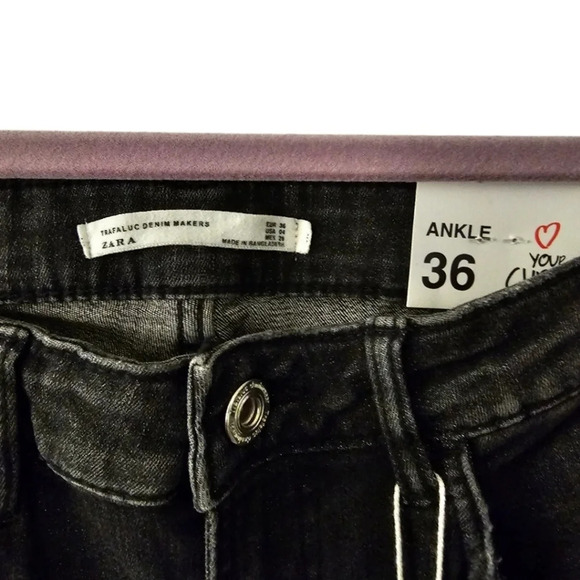 Zara Trafaluc Ankle Skinny Jeans NWT - Picture 3 of 6